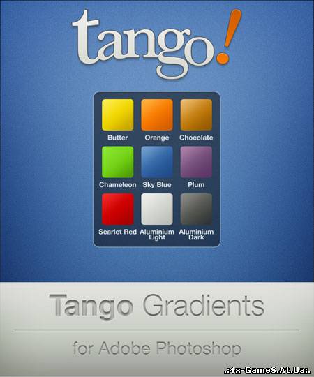 Градиенты для фотошопа - Танго