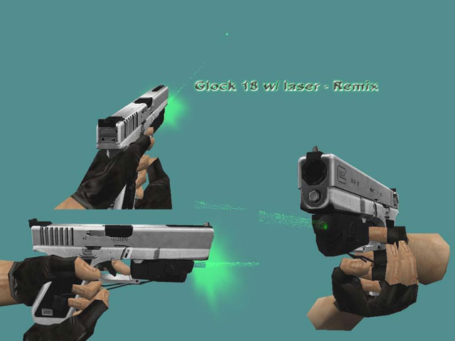 Glock - Reskin с лазером