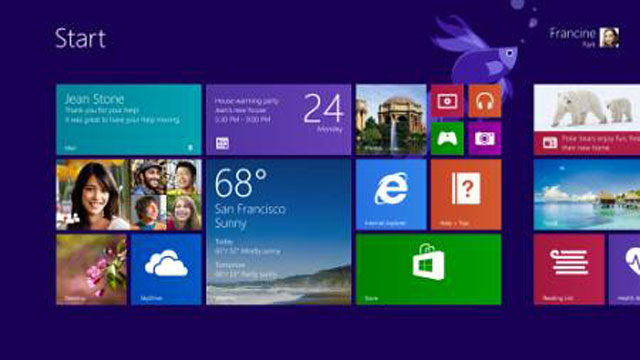Windows 8.1 выйдет не раньше октября
