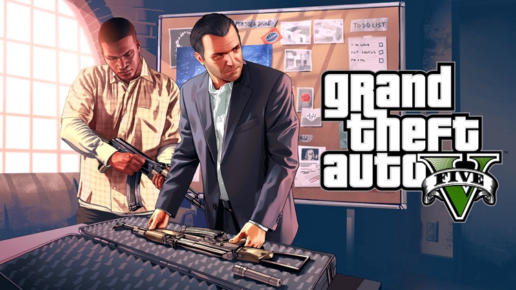 Grand Theft Auto V ушла на золото